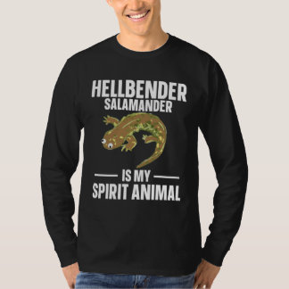 Hellbender Salamander Is My Spirit Animal T-Shirt
