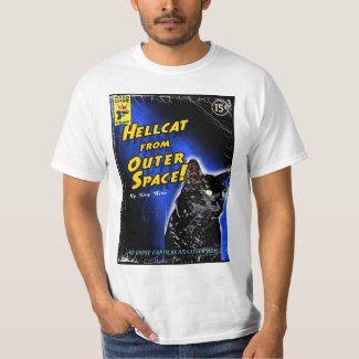 Hellcat from Outer Space! T-Shirt