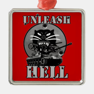 Hellcat T shirts Metal Ornament