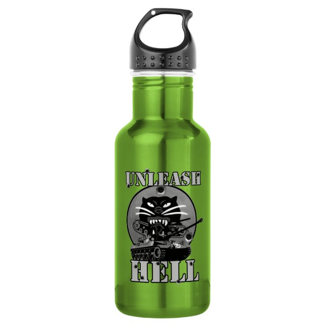 Hellcat T shirts Water Bottle (Front)
