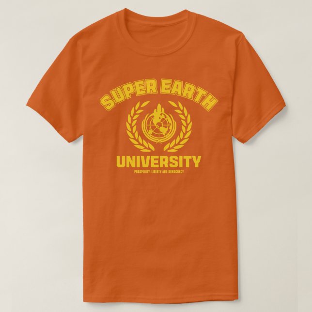 Helldivers 2 Super Earth University T-Shirt (Design Front)