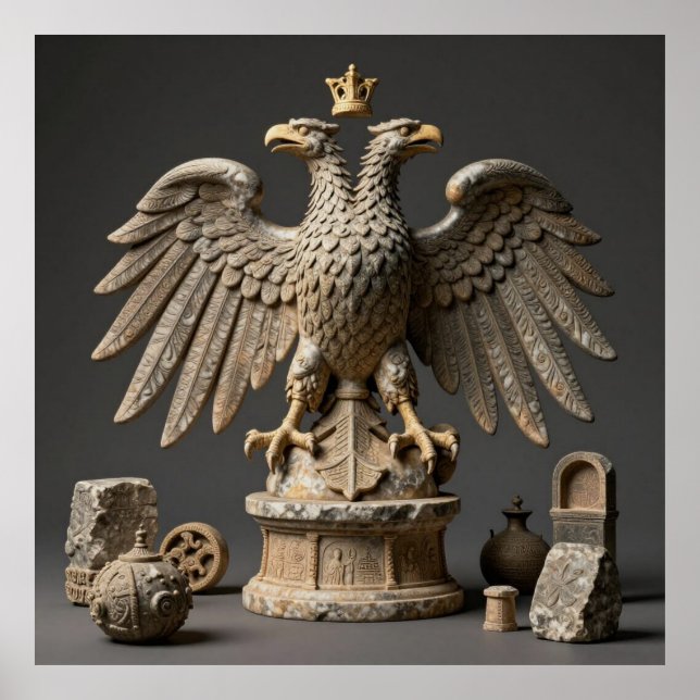Hellenistic Era Sacred Eagle Poster (Front)