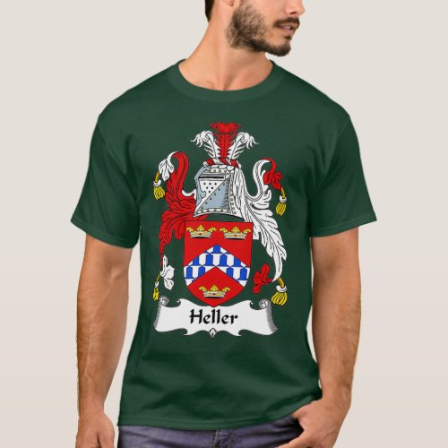 Heller Coat of Arms  Family Crest T_Shirt