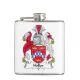 Heller Family Crest Hip Flask | Zazzle