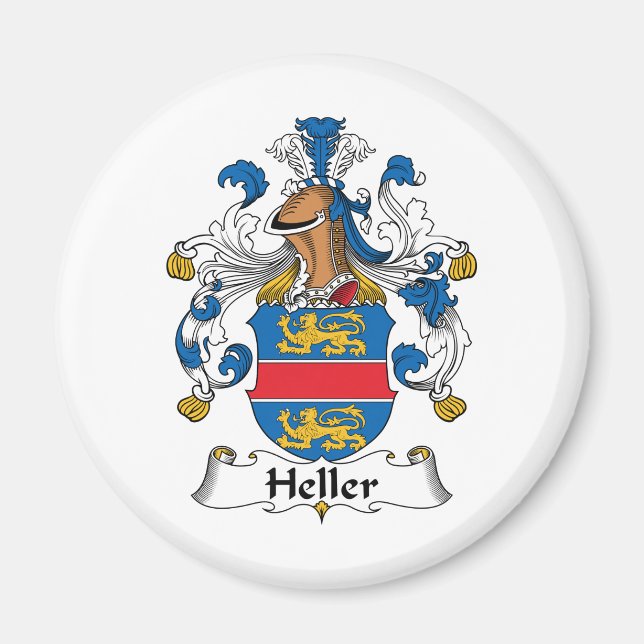 Heller Family Crest Magnet (Front)
