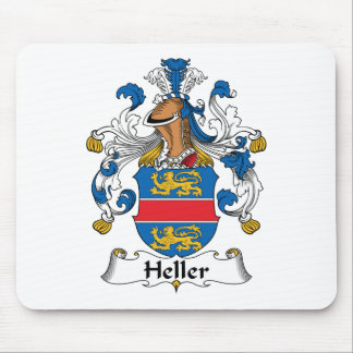Heller Family Crest Mouse Pad