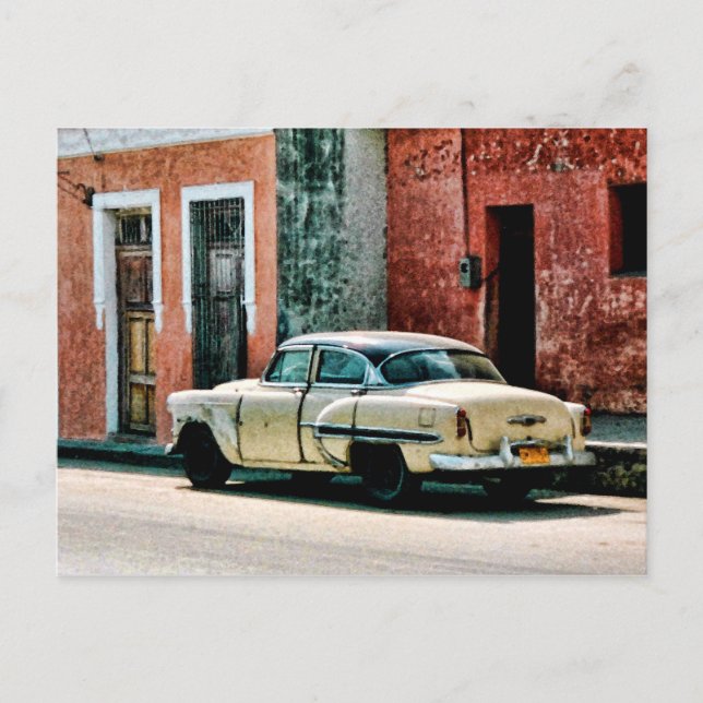 Heller Oldtimer auf Kuba Postcard (Front)