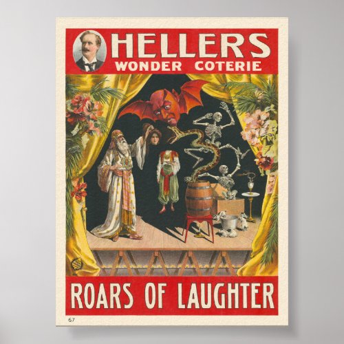 Hellers Wonder Coterie Vintage Poster