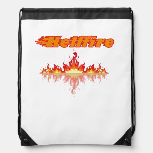 hellfire club  Drawstring Bags