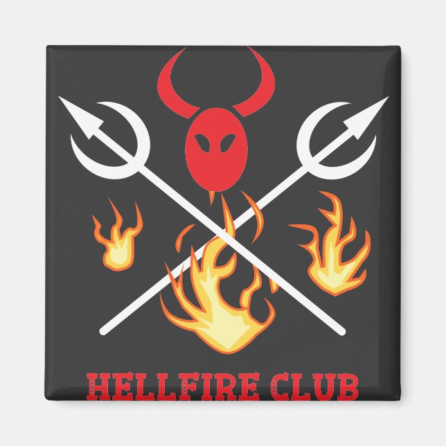 Hellfire Club Sign Magnet (Front)