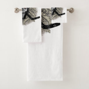 Hellish Hockey Goalie Bath Towel Set