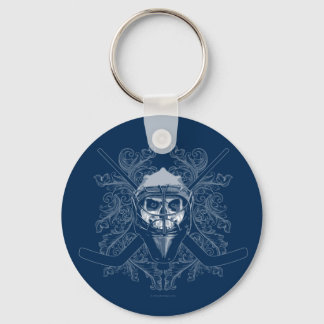 Hellish Hockey Goalie Keychain