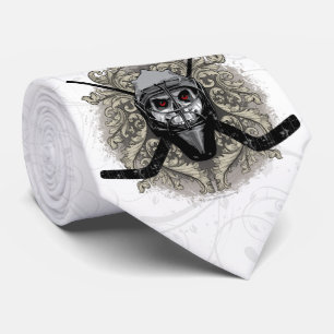 Hellish Hockey Goalie Neck Tie