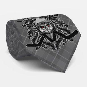 Hellish Hockey Goalie Neck Tie