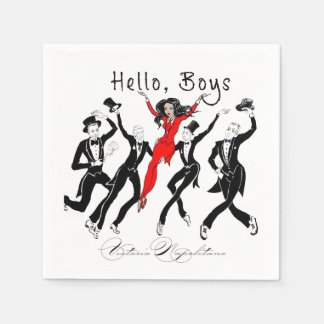 Helllo, Boys Napkins