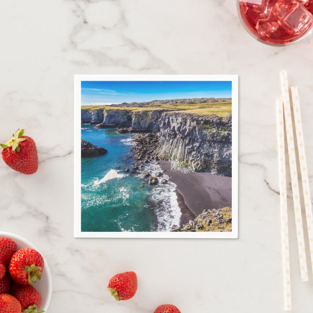 Hellnahraun Coast, Iceland Napkins (Insitu)