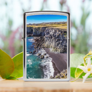 Hellnahraun Coast, Iceland Zippo Lighter