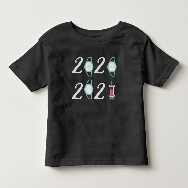 Hello 2021 Goodbye 2020 - It’s finally over Toddler T-shirt (Front)