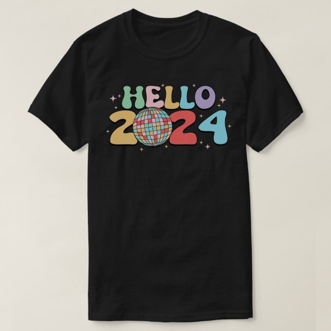 Hello 2024 20 T-Shirt (Design Front)