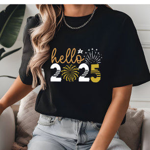 Hello 2025 New Year  T-Shirt