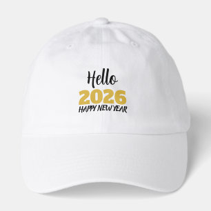 Hello 2026 Happy New Year Hat