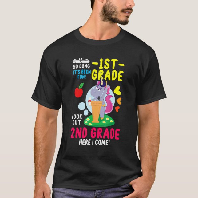 Hello 2nd Grade Teacher Student Back To School Uni T-Shirt (Front)