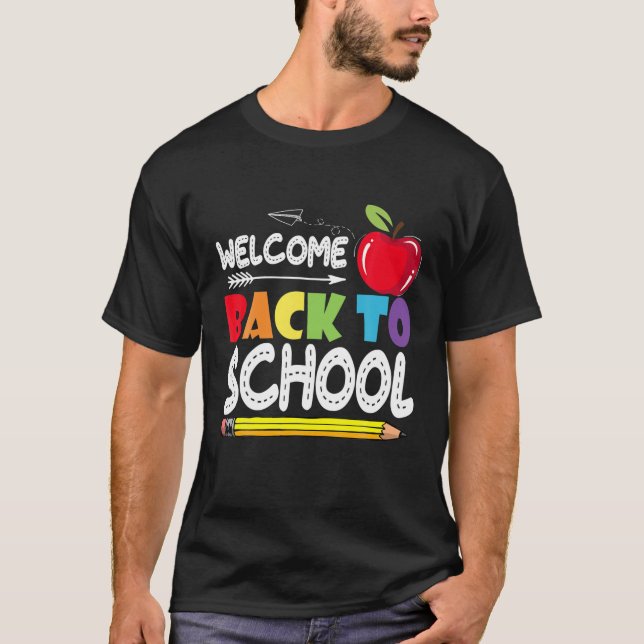 Hello 3Rd Grade Teacher Back To School Third Grade T-Shirt (Front)