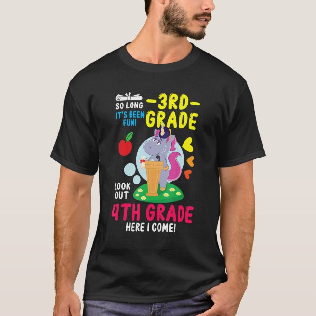 Hello 4th Grade Teacher Student Back To School Uni T-Shirt (Front)