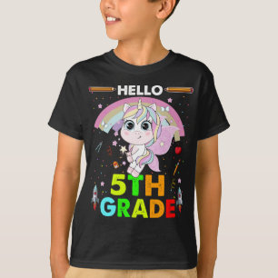 Hello 5th Grade Back To School T-Shirt