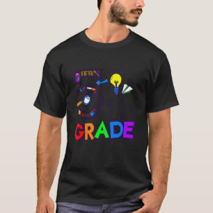 Hello 5th Grade Here I Come Teacher Fifth Grade Bo T-Shirt