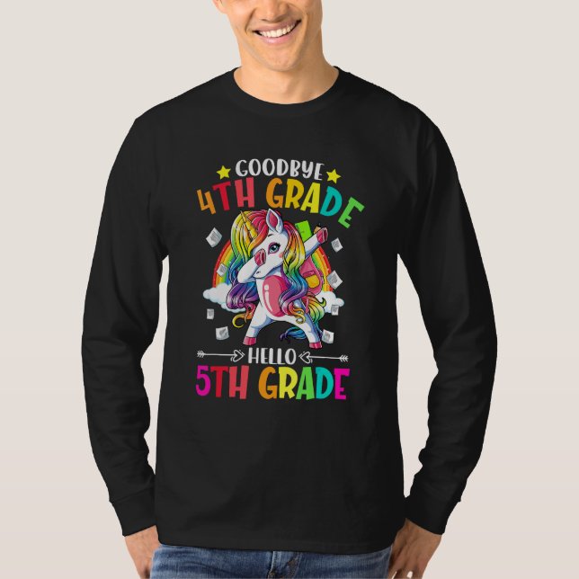 Hello 5th Grade Teacher Student Back To School Uni T-Shirt (Front)