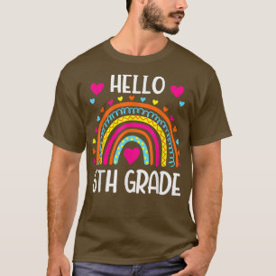 Hello 6th Grade Team 6th Grade Back to School Teac T-Shirt