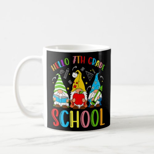 Hello 7th Grade Gnomes Students Teacher Back To Sc Coffee Mug