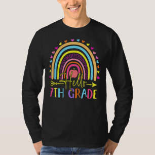 Hello 7th Grade Team Seventh Grade Back To School T-Shirt