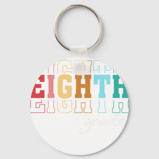 hello 8 grade keychain