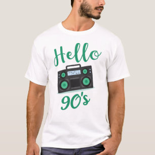 Hello 90s radio cassette recorder T-Shirt