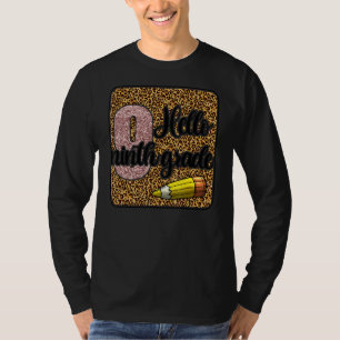 Hello 9th Grade Teacher  First Day Of School Leopa T-Shirt