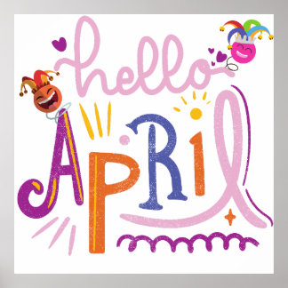 Hello April Poster