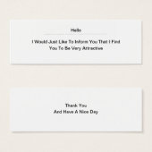 Hello Attractive (Front & Back)