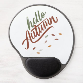 Hello autumn gel mouse pad
