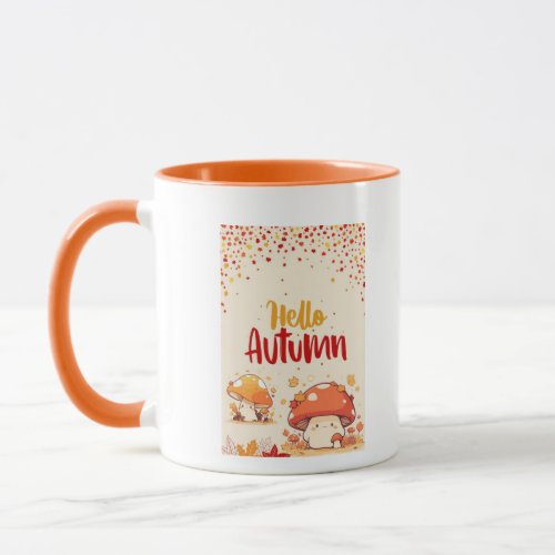 Hello Autumn  Mug