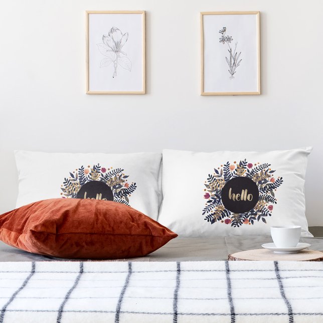 Hello autumn pillow case (Creator Uploaded)