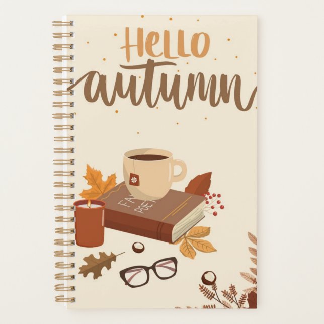 Hello Autumn  Planner (Front)
