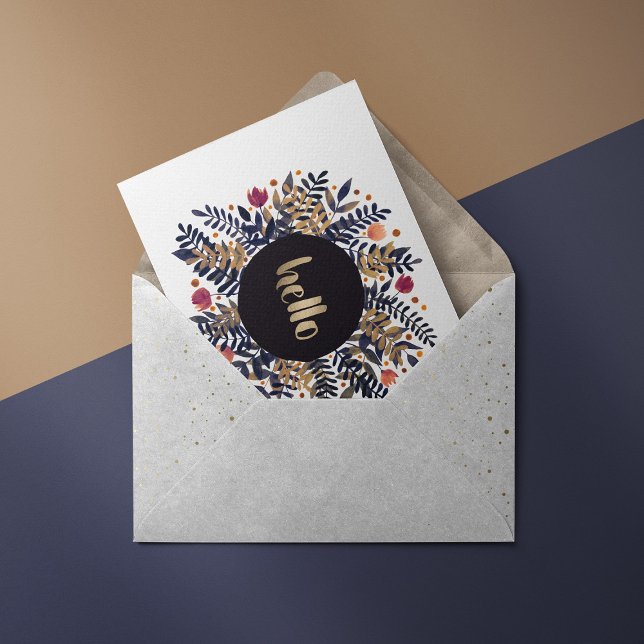 Hello autumn postcard (Creator Uploaded)