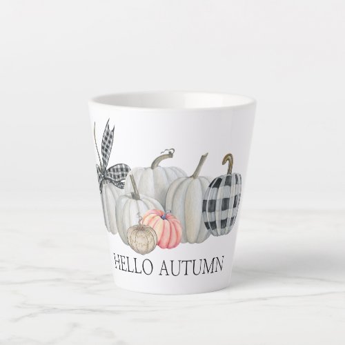 Hello Autumn Pumpkin Latte Mug