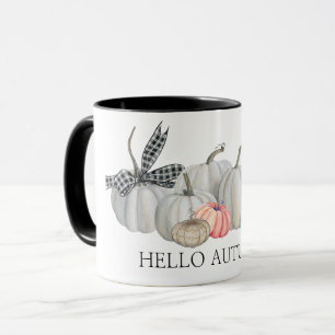 Hello Autumn Pumpkin Mug