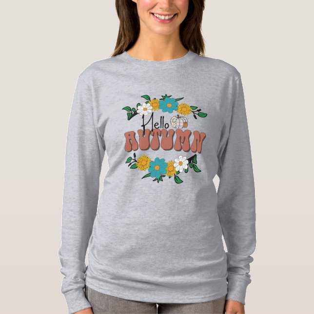 Hello Autumn T-Shirt (Front)