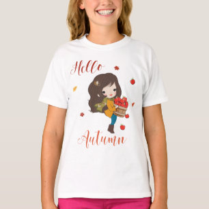 Hello Autumn T-shirt for girls and women