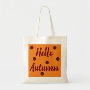 Hello Autumn Tote Bag
