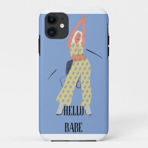 Hello Babe Cool Mobile Cover
